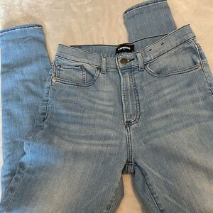 Express Sky Blue Denim Jeans